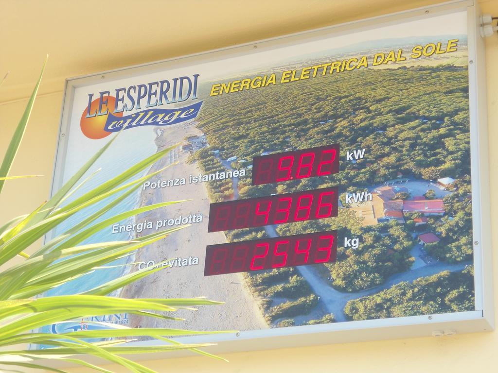 Le Esperidi Camping Ecoresort Marina Di Bibbona Exterior foto
